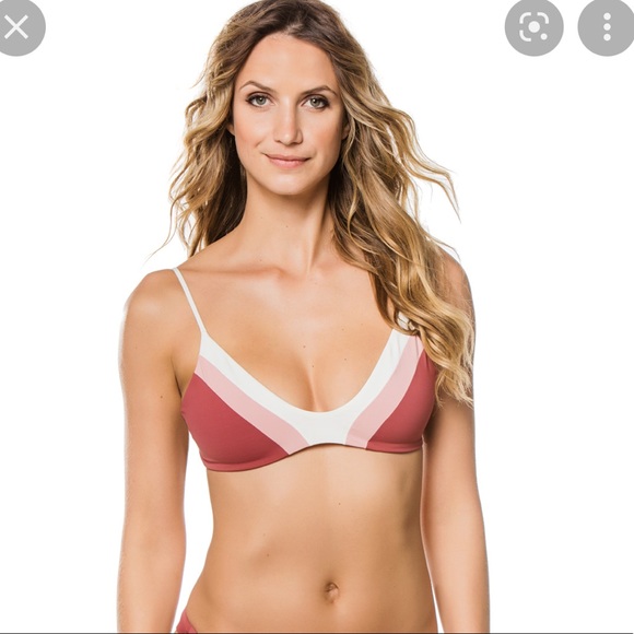 L Space Color Block Bodhi Bikini Top - Picture 1 of 3